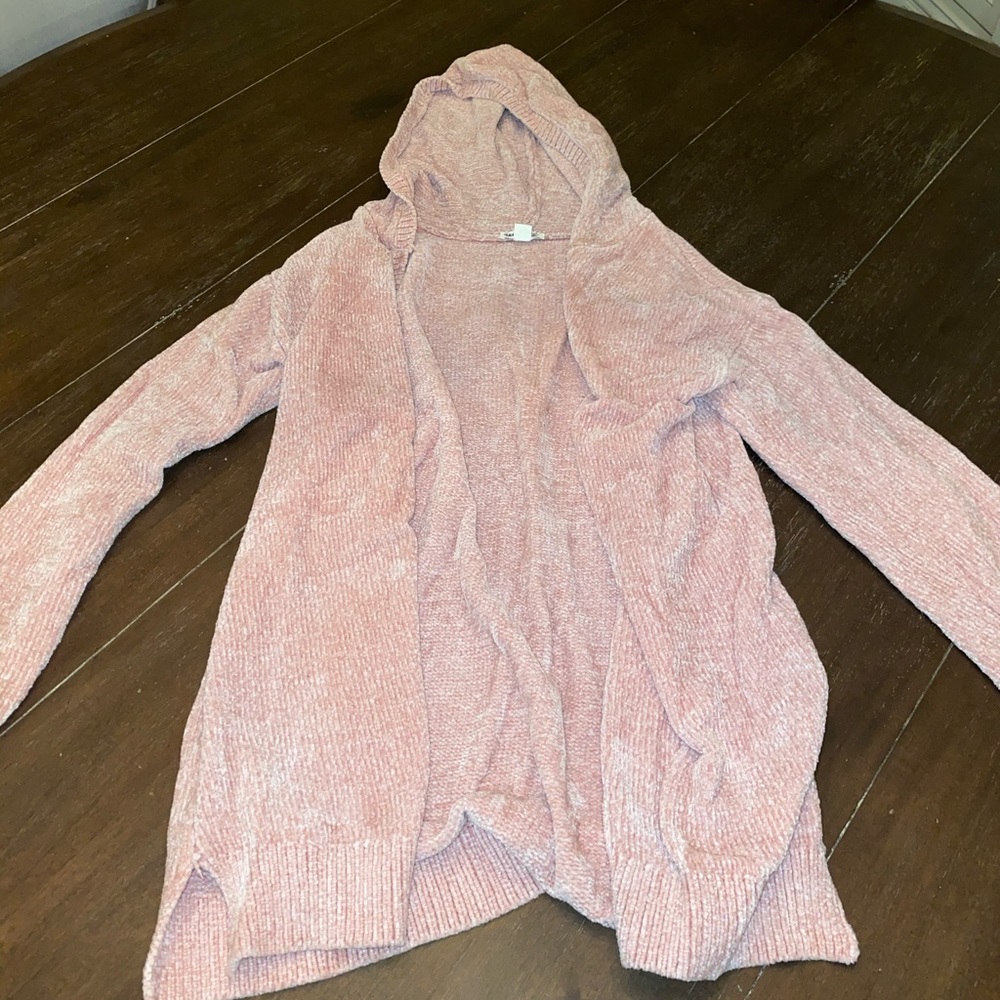 Light Pink Cardigan Sweater